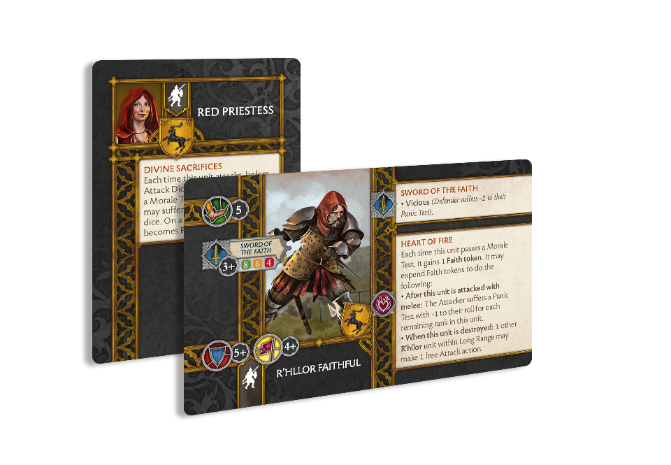 A Song of Ice and Fire : Tabletop Miniatures Game -  R’hllor Faithful